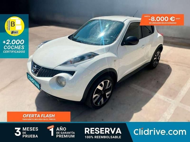 Blanco Usado 2013 Nissan Juke N-TEC SUV | 7890 € (Buen precio) - Imagen 1/3