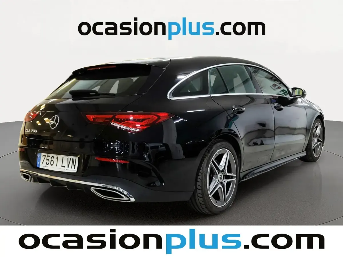Usado Mercedes CLA200 AMG 163 CV (119 kW) 2021 Negro Coupe