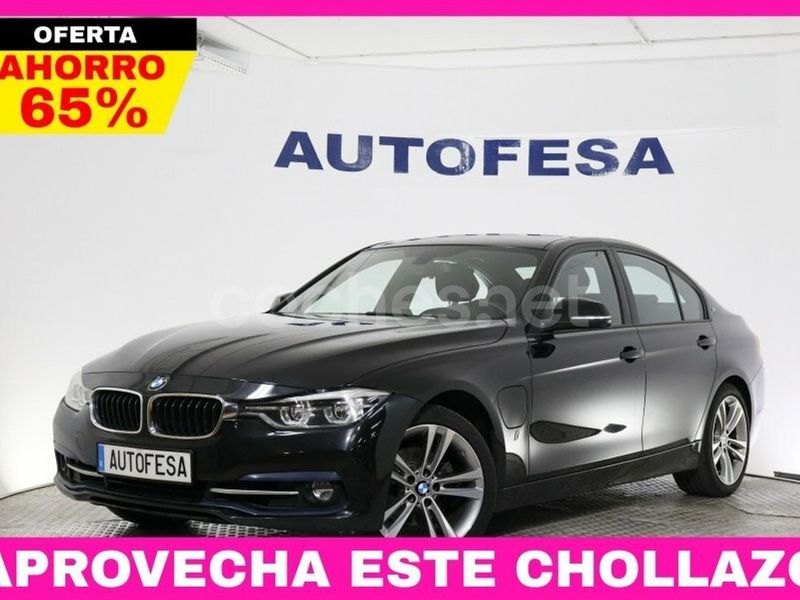 Negro Usado 2017 BMW 330e Berlina | 20.900 € (Buen precio) - Imagen 1/4