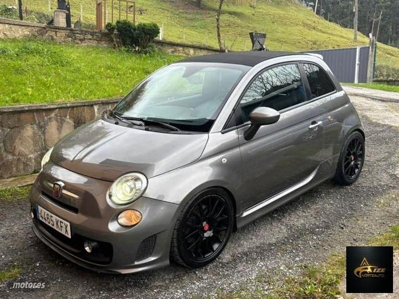 Usado Abarth 500C 140 CV (102 kW) 2010 Gris Descapotable