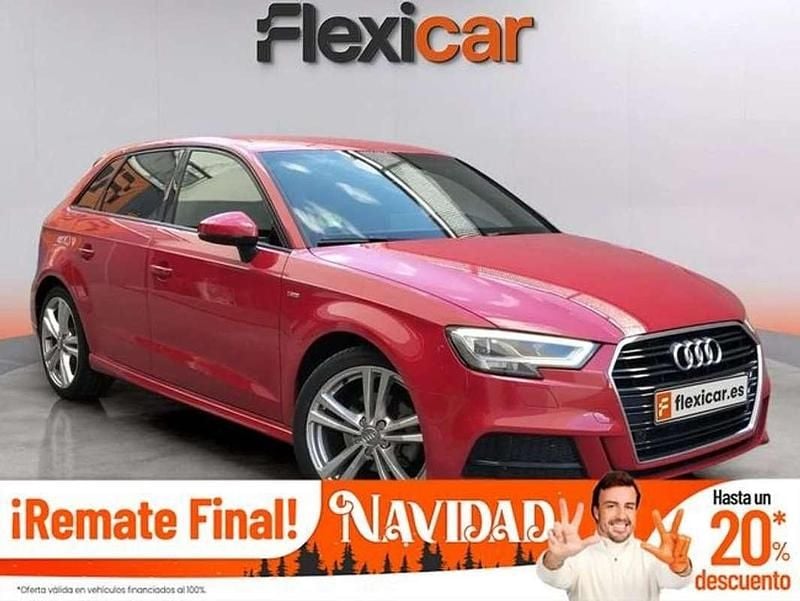 Rojo Usado 2019 Audi A3 Sportback S-Line Utilitario | 19.090 € (Super precio) - Imagen 1/4