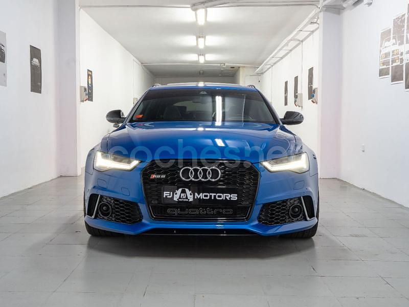 Usado Audi RS6 Performance 605 CV (444 kW) 2017 Azul Familiar