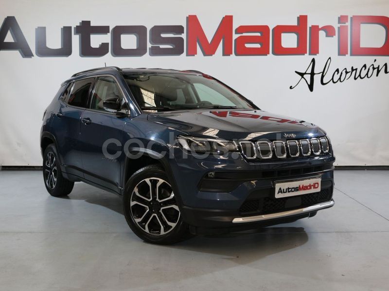 Azul Usado 2021 Jeep Compass Limited SUV | 19.990 € (Precio justo) - Imagen 1/4