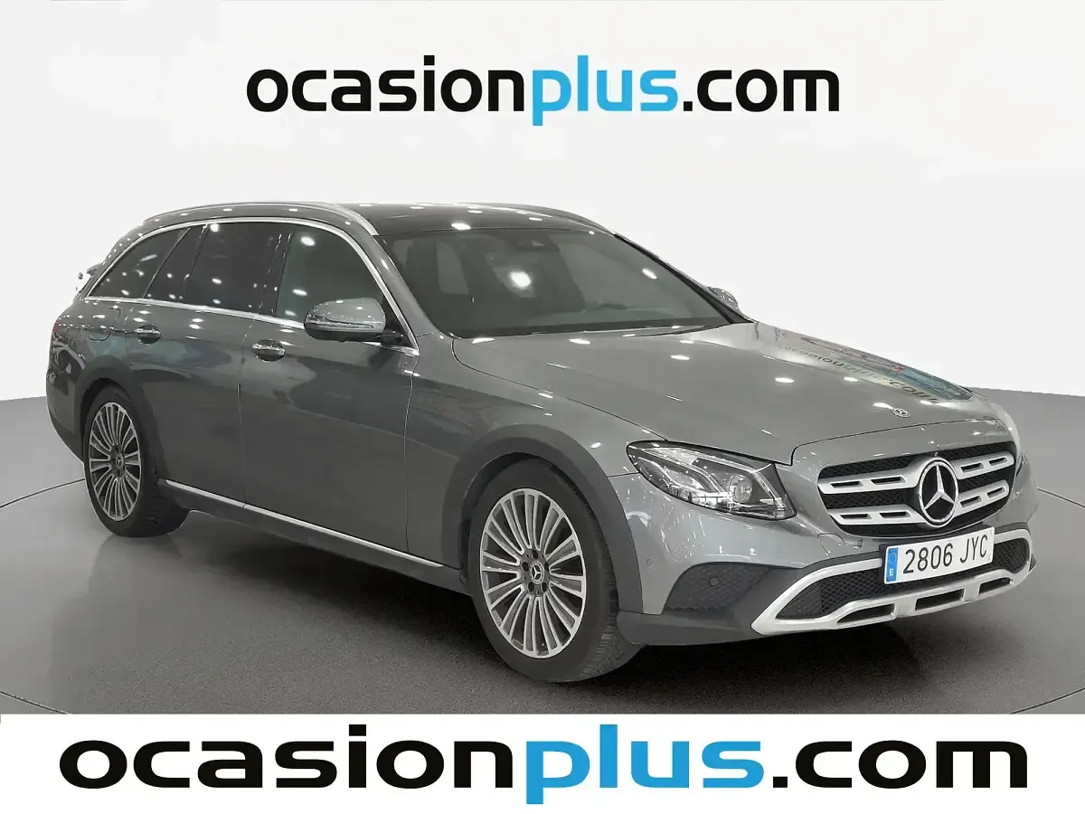 Usado Mercedes E220 All-Terrain 194 CV (142 kW) 2017 Gris Familiar