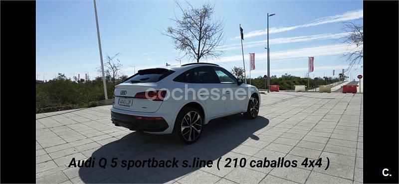 Usado Audi Q5 Sportback S-Line 204 CV (150 kW) 2022 Blanco SUV