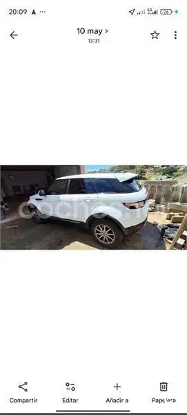 Usado Land Rover Range Rover evoque Dynamic 150 CV (110 kW) 2013 Blanco SUV