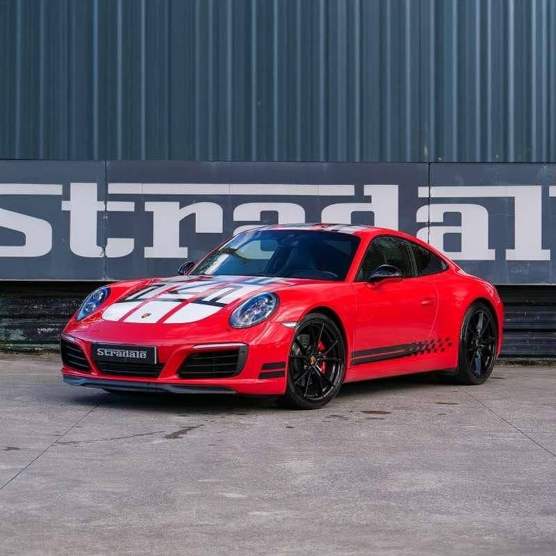 Usado Porsche 911 Carrera S 450 CV (330 kW) 2018 Rojo Coupe