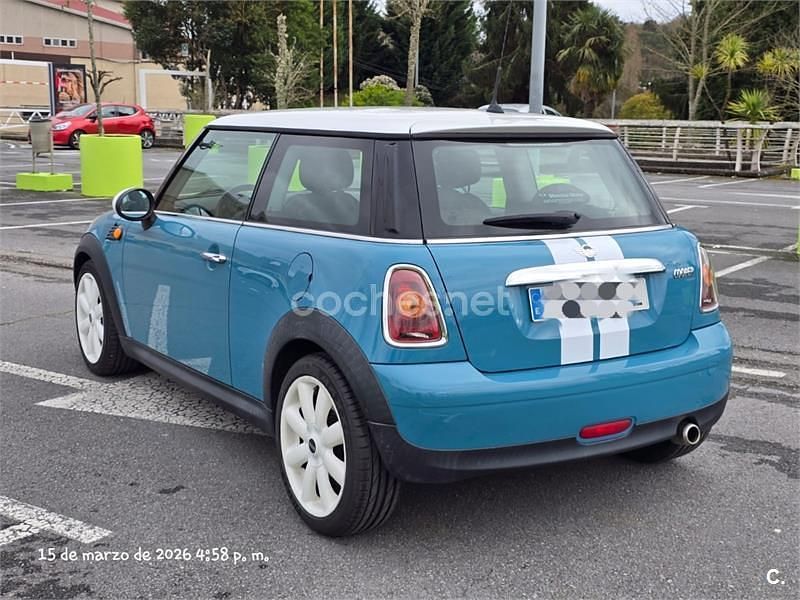 Usado Mini Cooper 120 CV (88 kW) 2008 Azul Utilitario