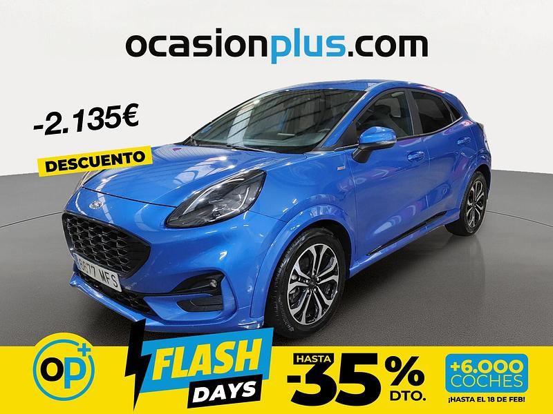Usado Ford Puma ST-Line 125 CV (91 kW) 2023 Azul Recogida