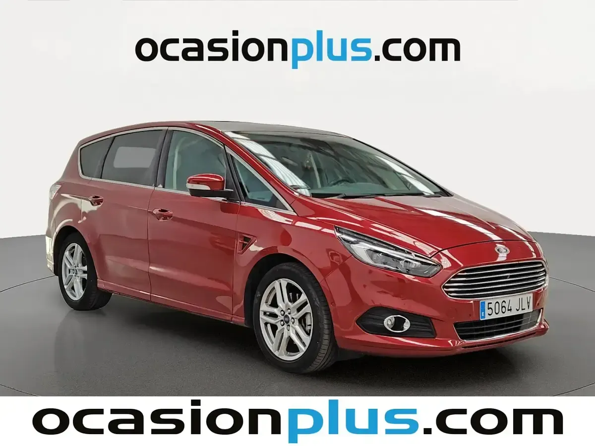 Usado Ford S-MAX Titanium 180 CV (132 kW) 2016 Rojo Monovolumen