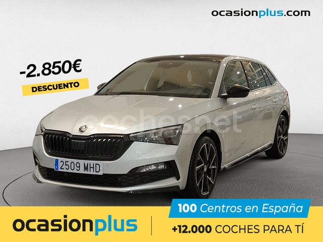 Gris Usado 2023 Skoda Scala Monte Carlo Utilitario | 23.100 € (Un poco caro) - Imagen 1/4