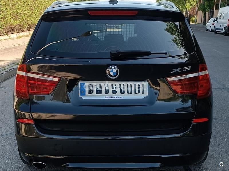Brugt BMW X3 143 HK (105 kW) 2014 Sort SUV
