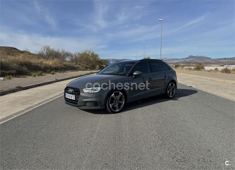 Brugt Audi A3 Black Edition 150 HK (110 kW) 2019 Grå Sedan