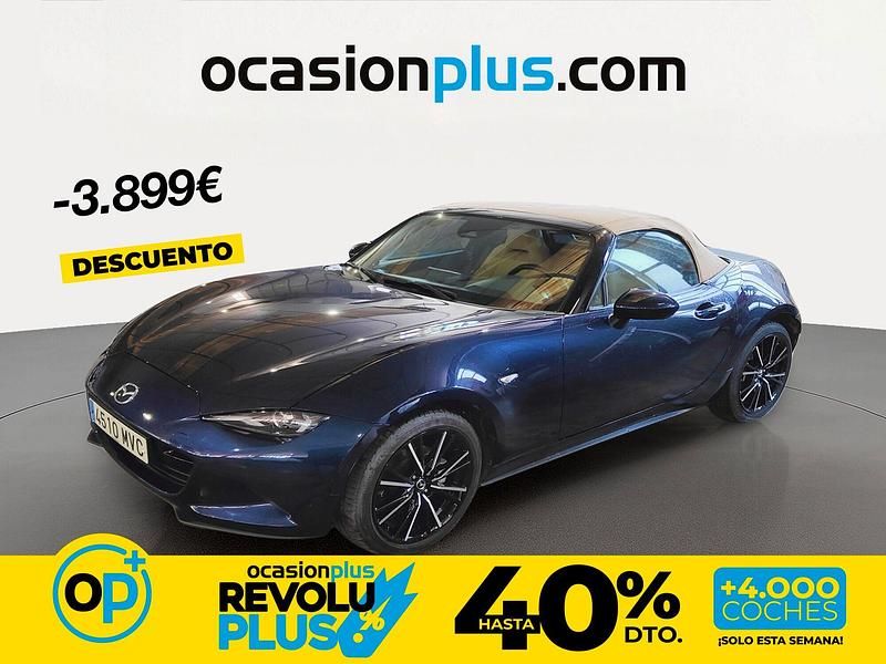 Usado Mazda MX5 Kazari 184 CV (135 kW) 2024 Azul Descapotable