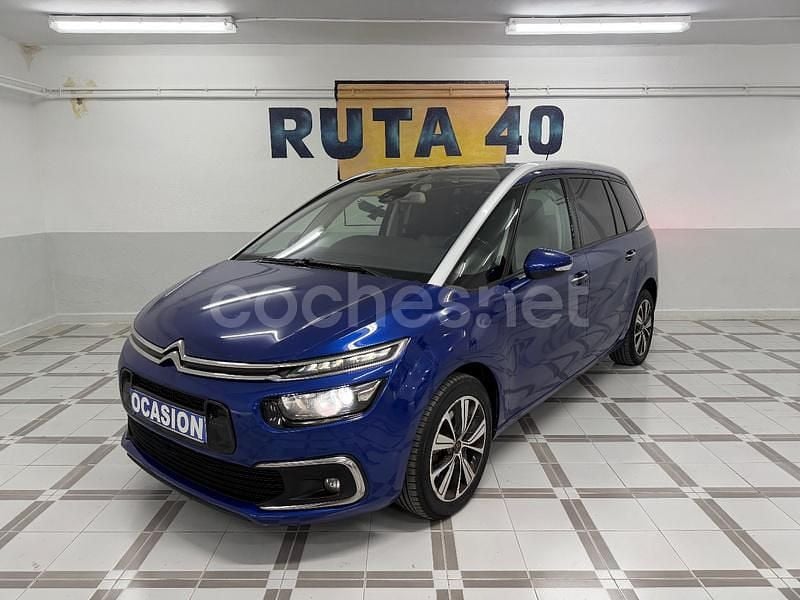 Usado Citroën Grand C4 Picasso Shine 150 CV (110 kW) 2016 Azul Monovolumen