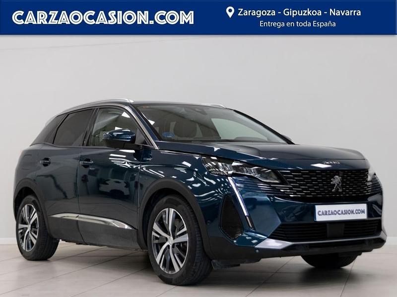 Usado Peugeot 3008 Allure 225 CV (165 kW) 2021 Azul SUV