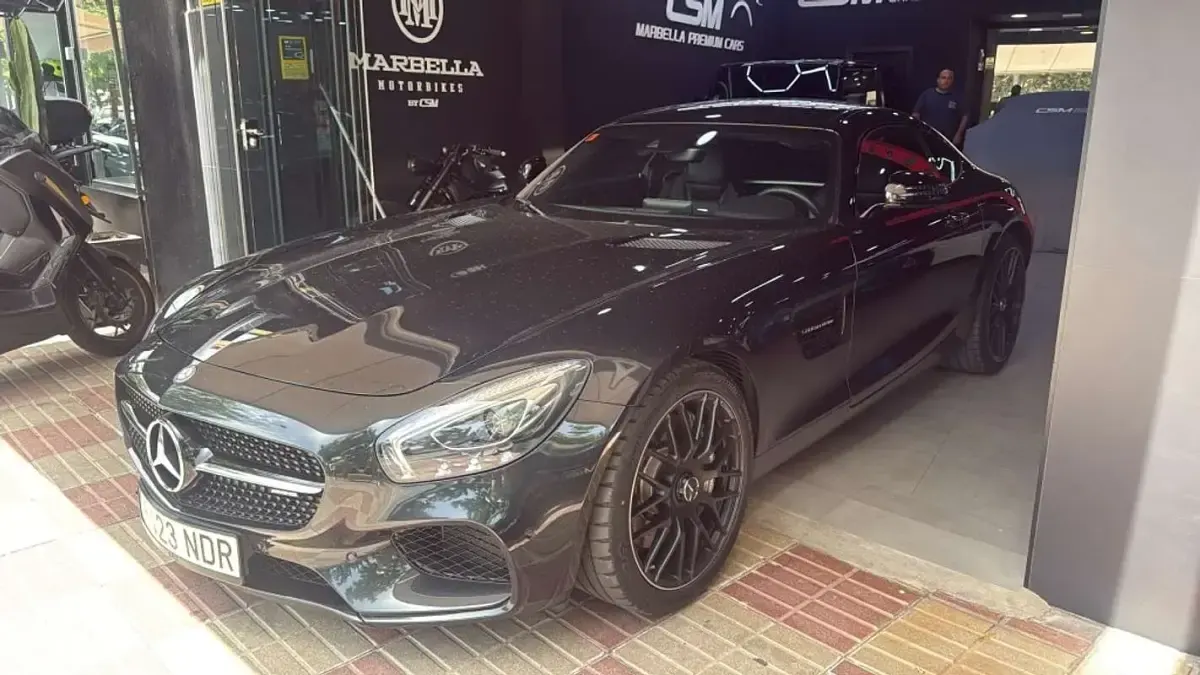 Usado Mercedes AMG GT AMG 462 CV (339 kW) 2016 Gris Coupe