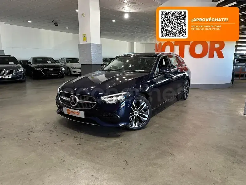 Usado Mercedes C300e 313 CV (230 kW) 2023 Azul Berlina