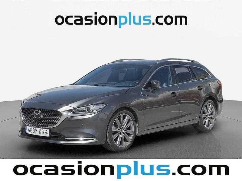 Usado Mazda 6 Signature 184 CV (135 kW) 2018 Gris Familiar