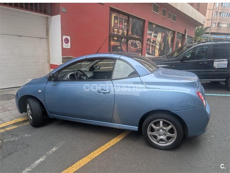 Usado Nissan Micra C+C Tekna 88 CV (64 kW) 2005 Azul Descapotable