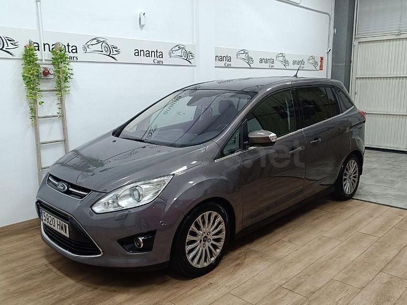 Usado Ford Grand C-Max Titanium 140 CV (102 kW) 2013 Gris / plata Monovolumen