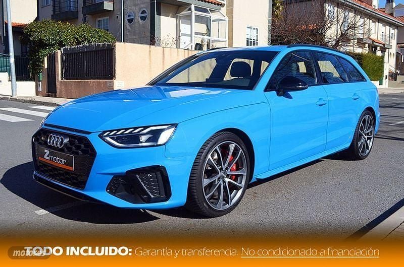 Usado Audi S4 347 CV (255 kW) 2020 Azul Familiar