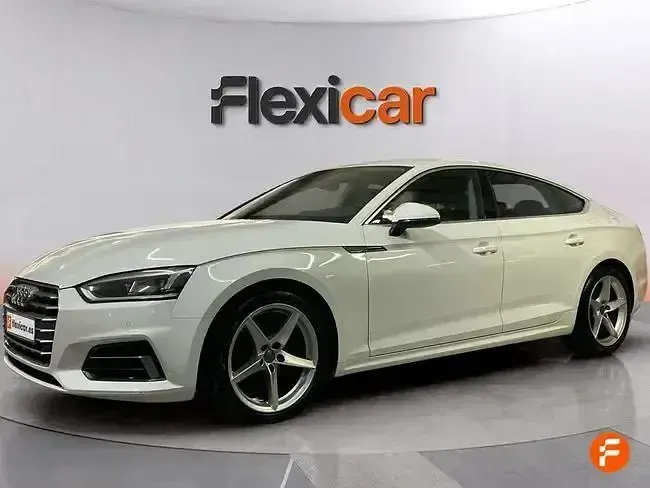 Usado Audi A5 Sportback 150 CV (110 kW) 2018 Blanco Utilitario