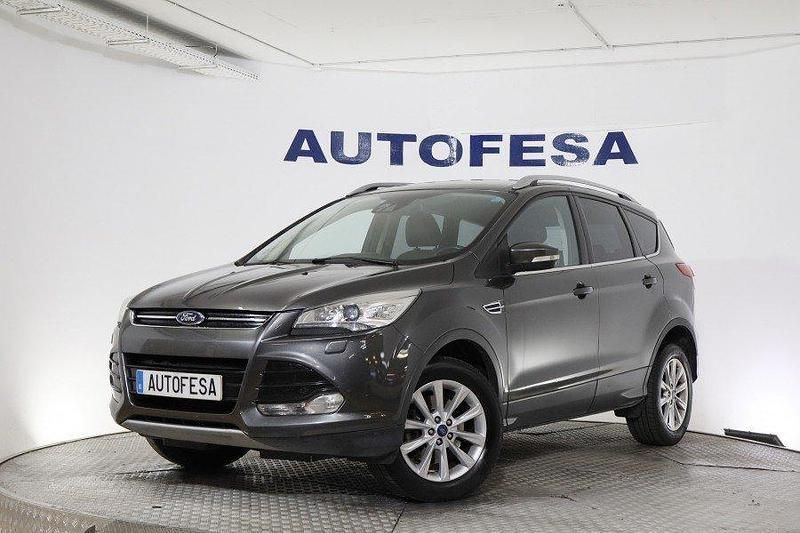 Gris Usado 2014 Ford Kuga SUV | 10.600 € (Precio justo) - Imagen 1/4