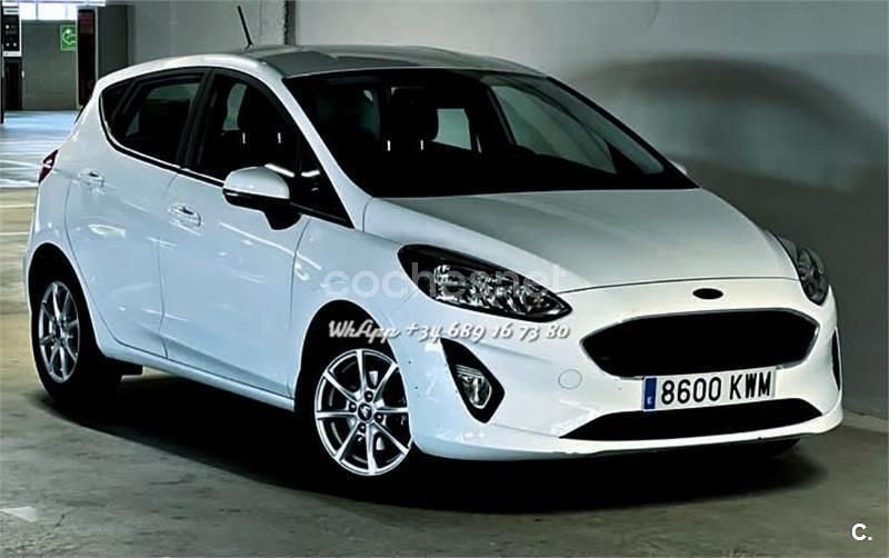 Blanco Usado 2008 Ford Fiesta Ambiente Utilitario | 3300 € (Precio justo) - Imagen 1/4