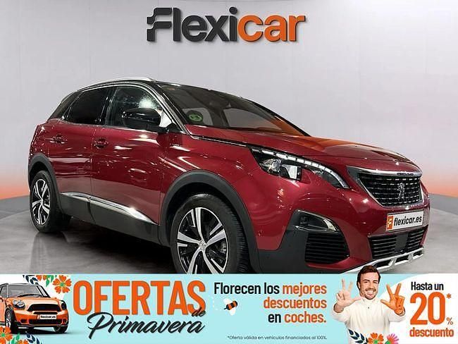 Usado Peugeot 3008 GT-line 130 CV (95 kW) 2019 Rojo SUV