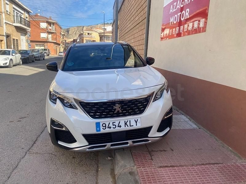 Usado Peugeot 3008 GT-line 130 CV (95 kW) 2018 Blanco SUV