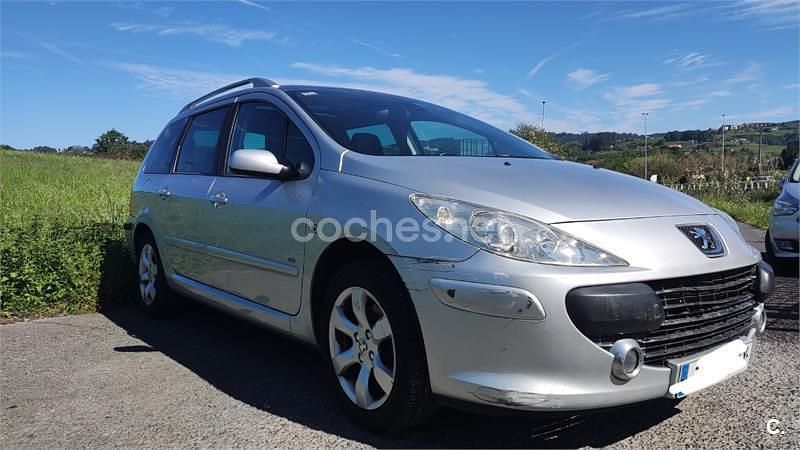 Usado Peugeot 307 110 CV (80 kW) 2006 Gris / plata Familiar