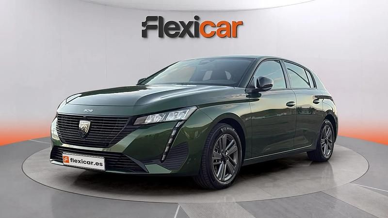 Usado Peugeot 308 Active 131 CV (96 kW) 2024 Verde Utilitario