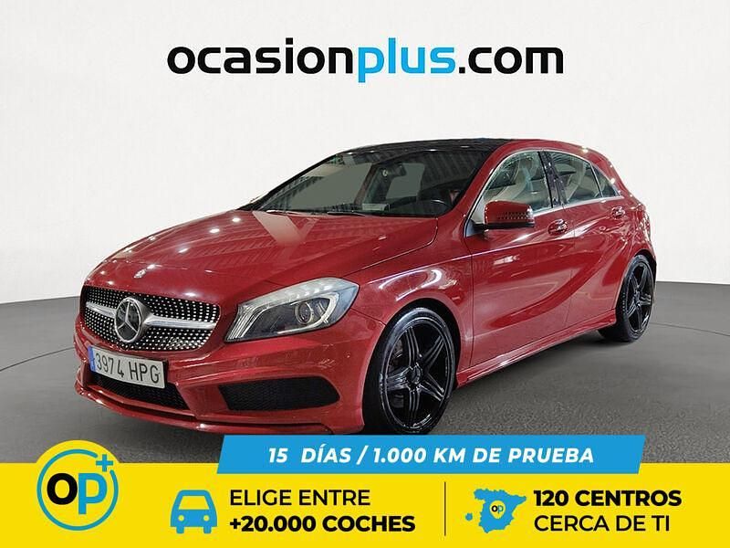 Rojo Usado 2013 Mercedes A250 AMG Utilitario | 17.890 € (Buen precio) - Imagen 1/4