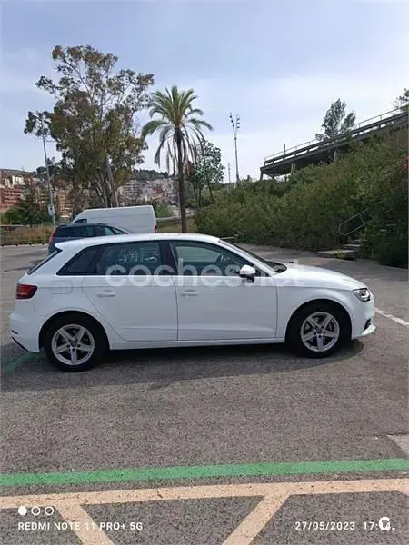 Usado Audi A3 110 CV (80 kW) 2016 Blanco Berlina