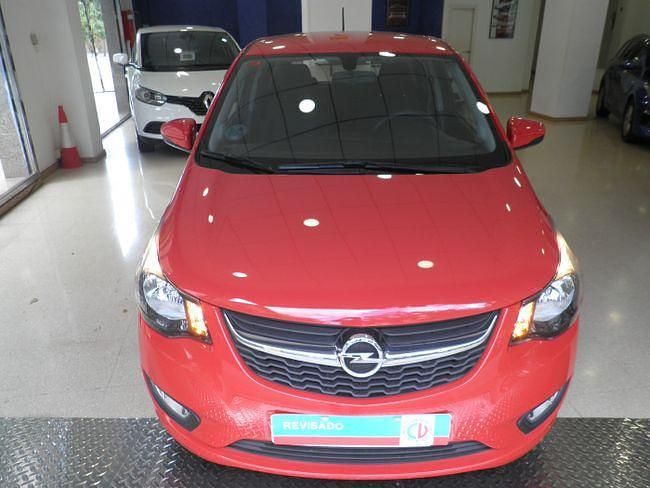 Usado Opel Karl Selective 75 CV (55 kW) 2017 Rojo Utilitario