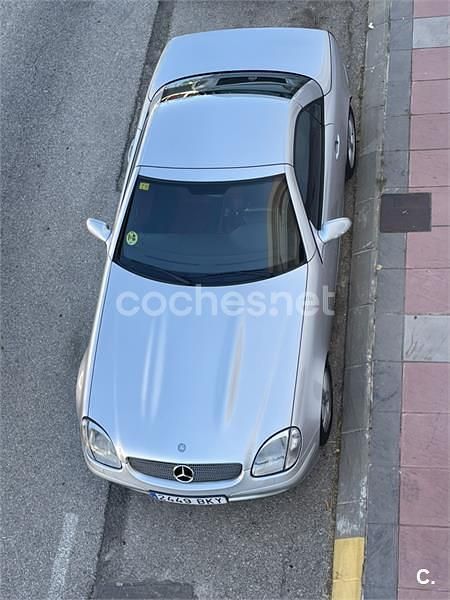 Usado Mercedes SLK320 218 CV (160 kW) 2001 Gris / plata Descapotable