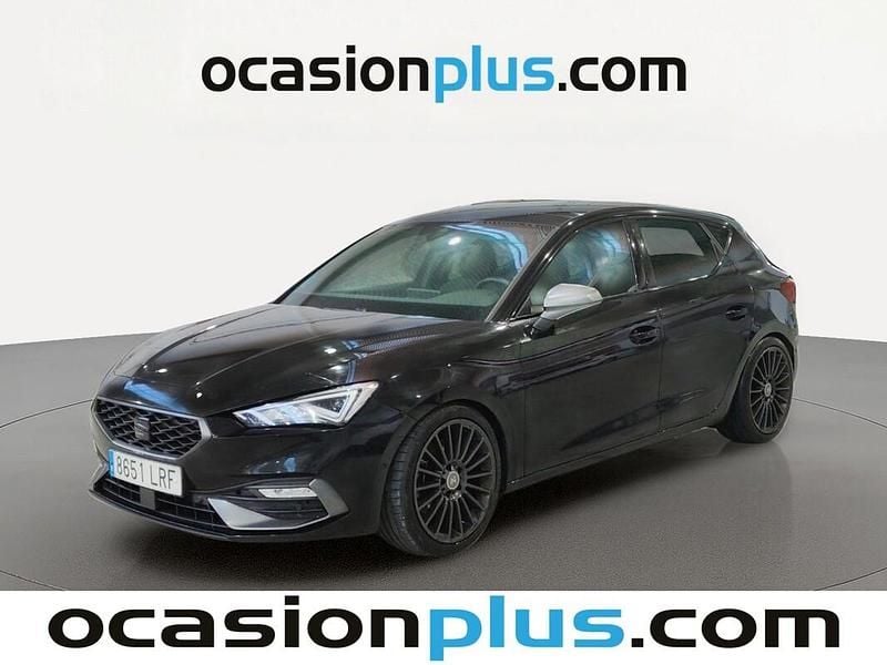 Negro Usado 2021 Seat Leon FR Utilitario | 16.546 € (Buen precio) - Imagen 1/4