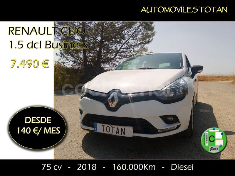 Blanco Usado 2018 Renault Clio IV Business Berlina | 7490 € (Buen precio) - Imagen 1/4
