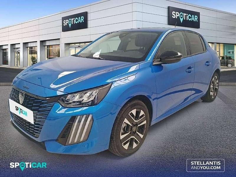 Azul Usado 2024 Peugeot e-208 Style Utilitario | 19.900 € - Imagen 1/4