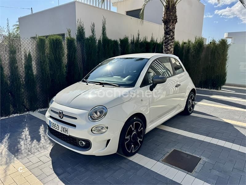 Usado Fiat 500 S 69 CV (50 kW) 2018 Blanco Berlina