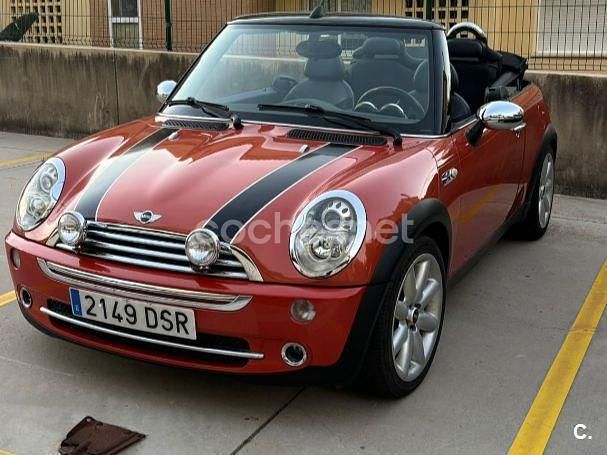 Usado Mini Cooper Cabriolet 116 CV (85 kW) 2005 Naranja Descapotable