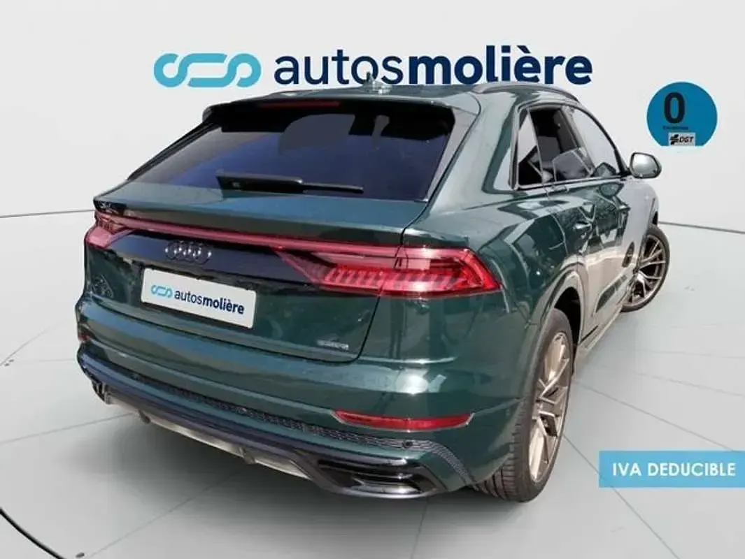 Usado Audi Q8 S-line plus 381 CV (280 kW) 2023 Verde SUV