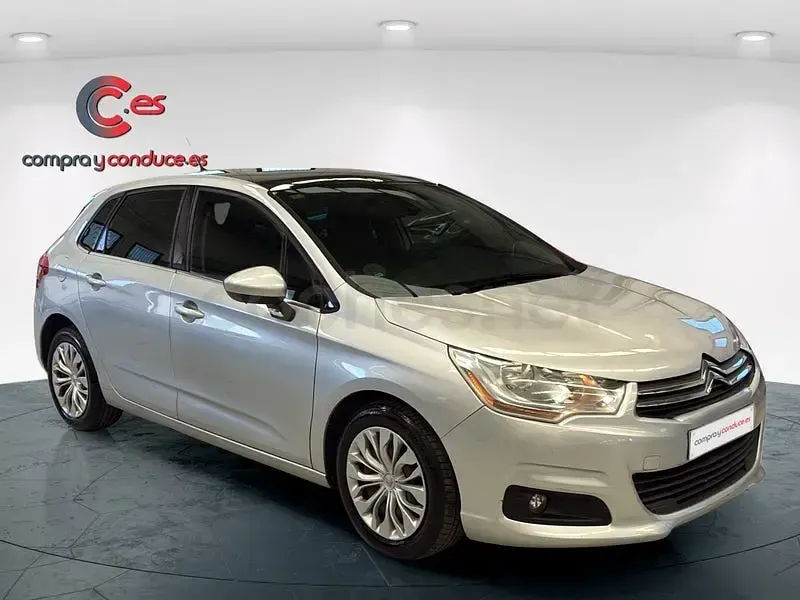 Usado Citroën C4 Seduction 120 CV (88 kW) 2011 Gris / plata Berlina