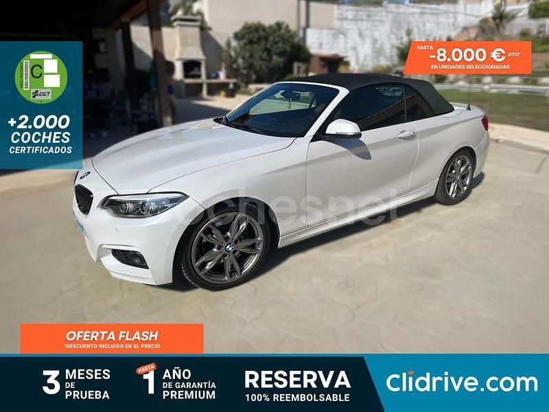 Blanco Usado 2016 BMW 228 Comfort Edition Descapotable | 24.790 € - Imagen 1/3