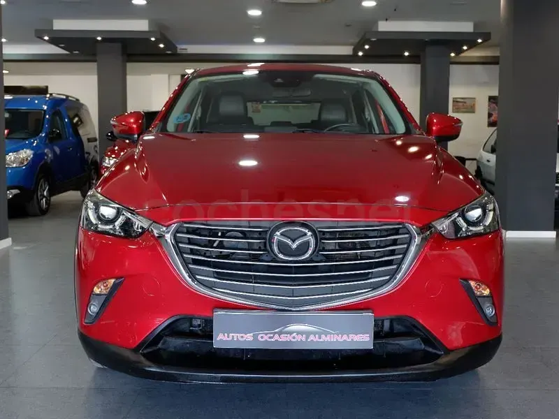 Usado Mazda CX-3 Luxury 105 CV (77 kW) 2017 Granate SUV