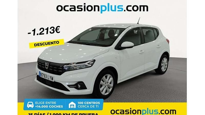 Blanco Usado 2022 Dacia Sandero Comfort Utilitario | 12.137 € (Super precio) - Imagen 1/4