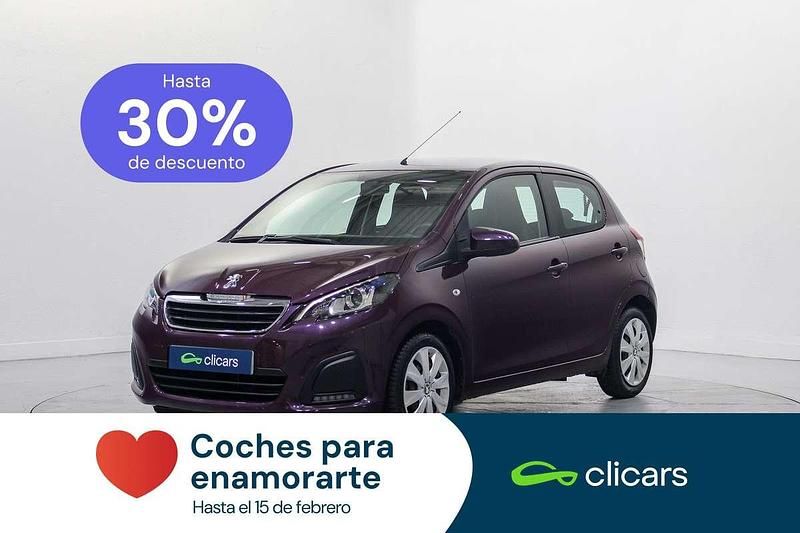Usado Peugeot 108 Active 82 CV (60 kW) 2018 Amarillo Berlina