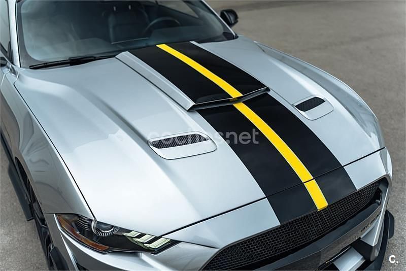 Gris / plata Usado 2022 Ford Mustang GT Descapotable | 37.900 € - Imagen 1/4