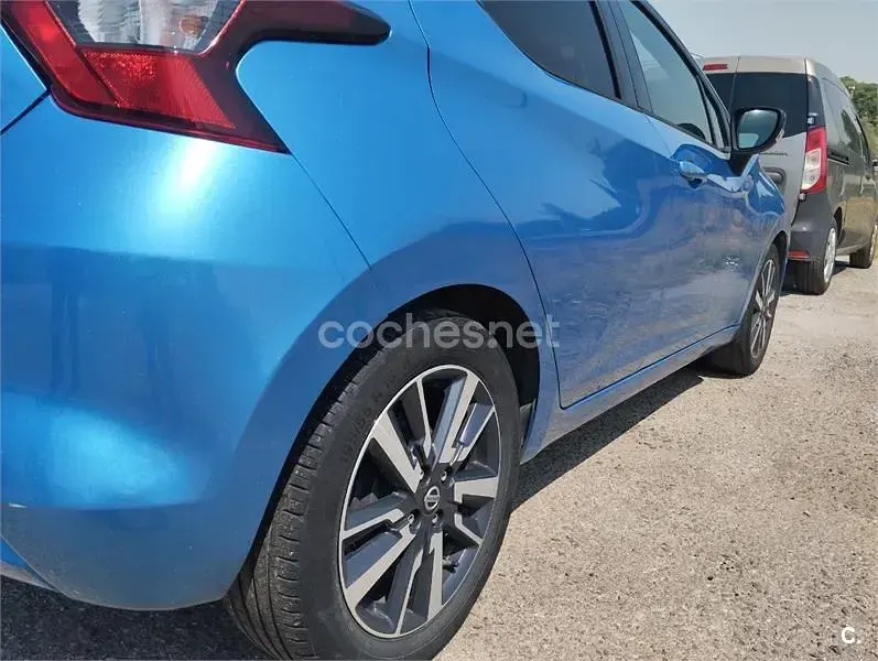 Usado Nissan Micra Acenta 73 CV (53 kW) 2018 Azul Utilitario
